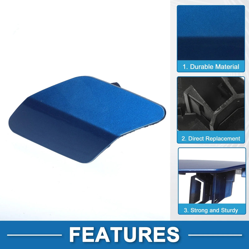 BMW X6 (2015-2019) Blue 1 Pc Front Left Washer Nozzle Cover Cap