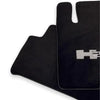 Hummer H2 Tailored Carpets with H2 Emblem Black Floor Mats (2003-2009)
