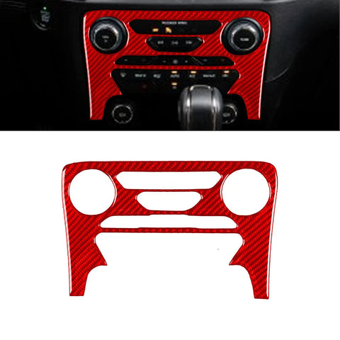 Ford Ranger 2019-2022 Carbon Fiber AC Climate Control Panel Cover