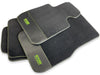 BMW 3 Series F30 F31 Carbon Fiber Leather Floor Mats (2012-2019)