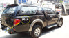 Mitsubishi Triton L200 PVC Side Cabin Rear Sticker Decal (2005-2014)