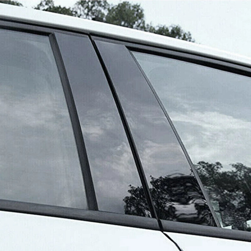 Honda Odyssey 6 Pcs Car Door Window Pillar Post Trim Covers (2011-2017)