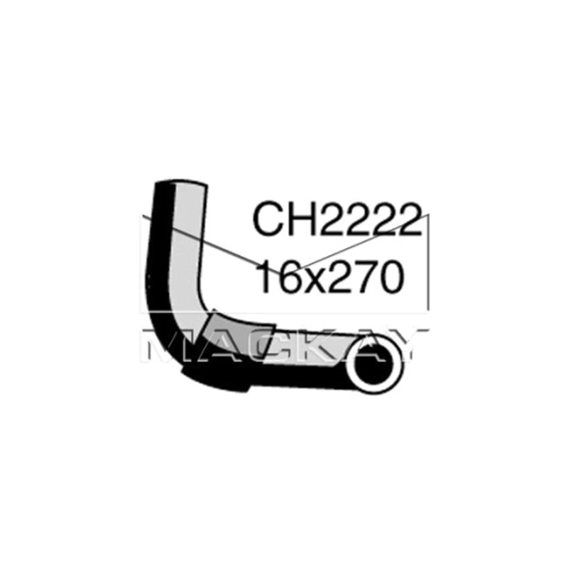 Toyota Camry SXV20 Water Outlet to Pipe Heater Hose (1997–2002)