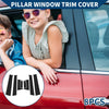 Honda HR-V 8 Pcs Black Door Pillar Window Trim (2016-2021)