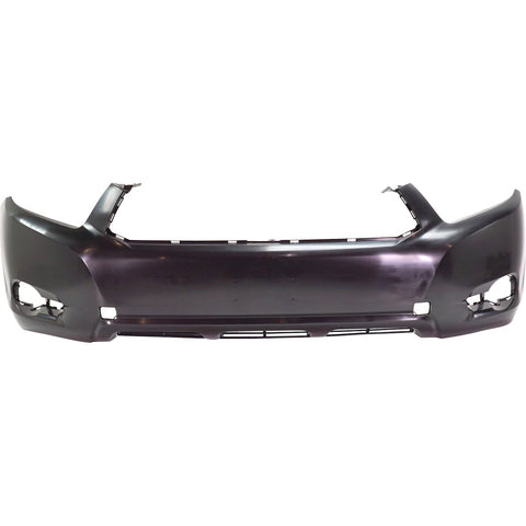 Front Bumper Cover Fascia For 2008-2010 Toyota Highlander
