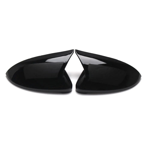 Golf MK7 MK7.5 Gloss Black Side Wing Mirror Caps (2014–2021)
