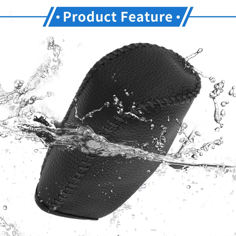 Hyundai Tucson (2010-2013) - Pebbled Black Car Gear Shift Knob Cover