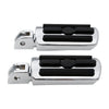 Harley Fat Boy Chrome Driver & Passenger Footpegs Bracket (2018-2025)