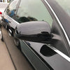 Audi A3 S3 A4 S4 Gloss Black Rearview Side Mirror Caps Covers 2 x (2005-2008)