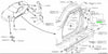 NISSAN FAIRLADY Z Z34 370Z Lock Pillar Finisher LH (2009–2020)