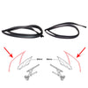 Mitsubishi Mirage Colt 1992-2002 Weatherstrip Glass Run Channel Set