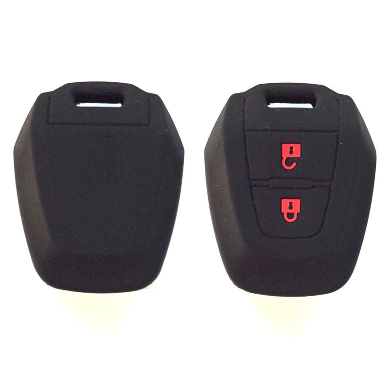 D-MAX MUX Truck ISUZU 1pc Black Car FOB Key Cover Case Silicone Protector