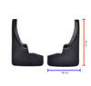 Splash Guard Rubber Mud Flaps Front LH+RH Fits Nissan Navara 2WD 2014-2017 D09