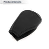 Toyota Corolla Black Grey Faux Leather Gear Shift Knob Cover (2009-2013)