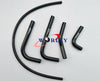 Kawasaki KX250F KX 250F KXF250 Black Silicone Radiator Hose (2017)