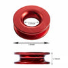 Off Road Winch Rope - 37479lbs Recovery Ring Snatch Block Pulley