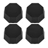 Polaris Sportsman 4Pcs Black Center Wheel Hub Caps (2015–2025)