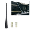 Car AM / FM Radio Short Stubby Rubber Black 8" Universal Aerial Antenna