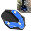 Suzuki GIXXER 250 SF, 150, 125 Blue Side Stand Enlarge Kickstand Pad