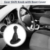 Chevrolet Spark 5-Speed Shift Knob with Boot Cover Faux Leather (2011-2015)