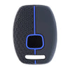 Honda Black Blue Silicone Key Shell Case Cover ( Specified)