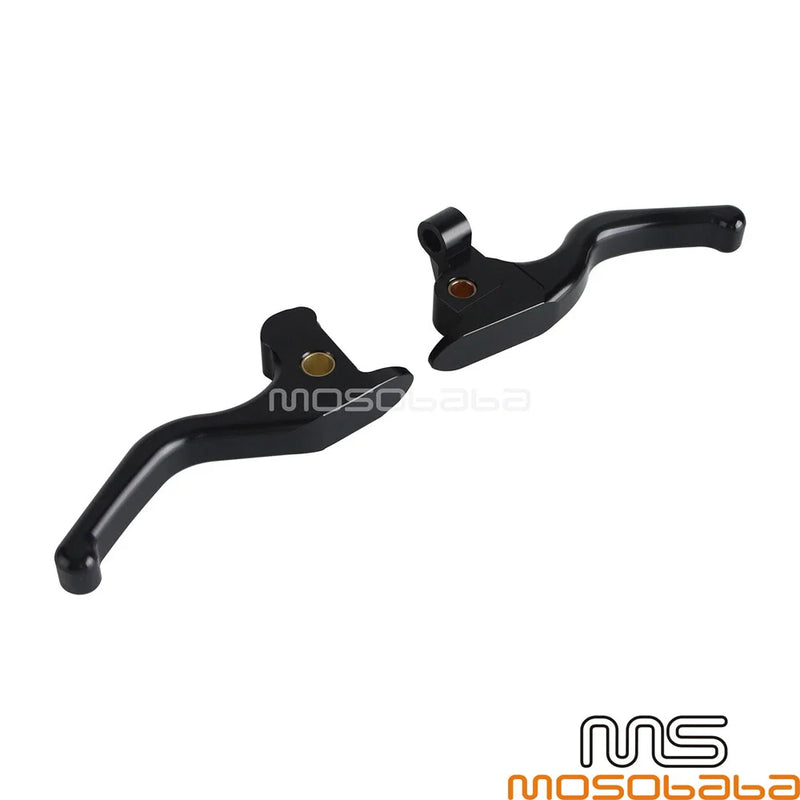 Harley Street Glide 3 Finger Brake & Clutch Hand Levers Black (2014-2023)