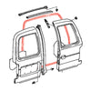 Toyota Hiace Van LH125 LH172 LH186 188 High Roof BootLid Weatherstrip Seal