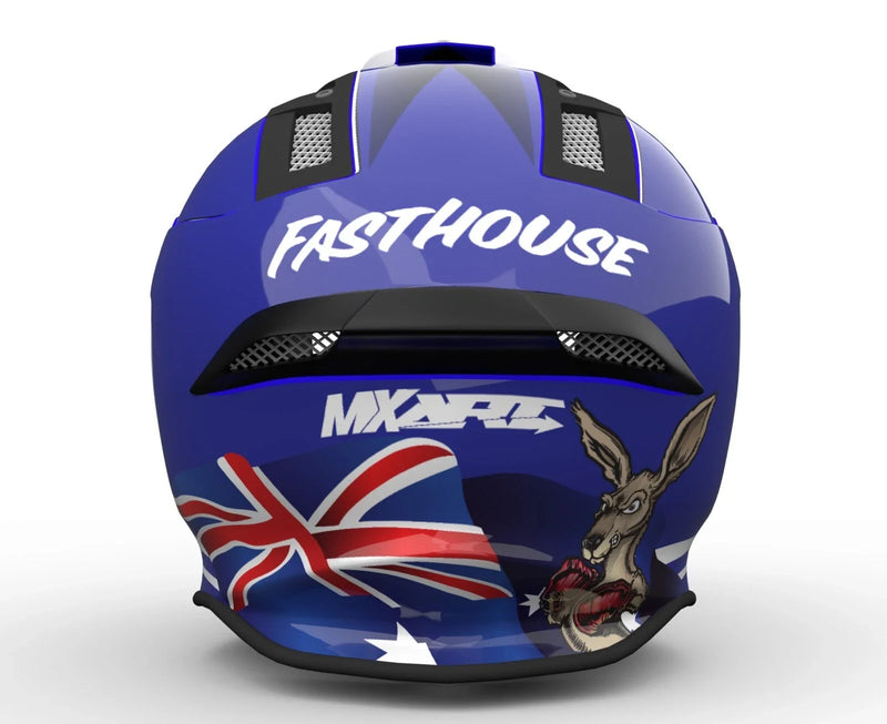 Alpinestars SM 10 XL Aussie Style Wrap / Decals Custom Helmet Graphics
