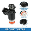 Honda Civic DX, LX (2001-2005) - 4 x Black Injectors Fuel Injector 1.7L