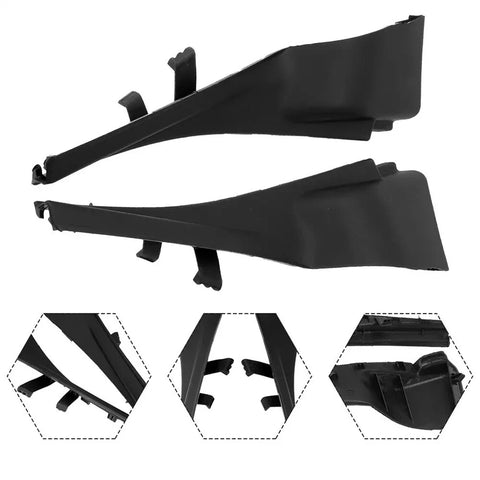 Nissan Murano Front Wiper Side Cowl Extension Trim Cover (2015-2017)
