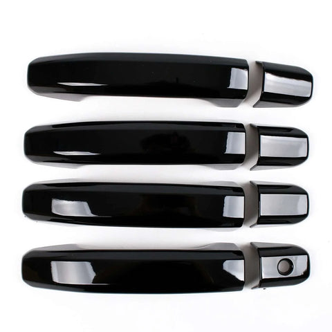 Chevrolet Silverado 1500 Black Door Handle Lid Cover Trim (2020-2024)