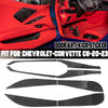Corvette C8 Real Carbon Fiber Door Anti-Kick Panel Strip Cover (2020-2023)