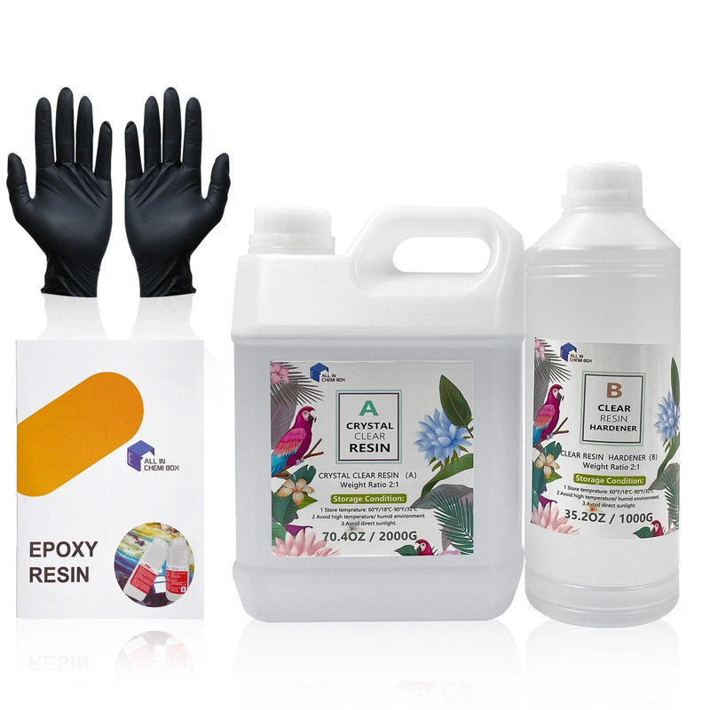 Craft Art DIY Epoxy Resin Kit with UV Pigment Powder