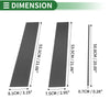 Honda Odyssey (2005-2010) Black Carbon Fiber 6 Pcs Door Pillar Window Trim