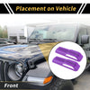 Jeep Wrangler JL JLU (2018-2023) - Purple Engine Hood Hinge Cover