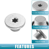 Chevrolet Cruze Engine Oil Drain Plug Bolt (Set of 2)