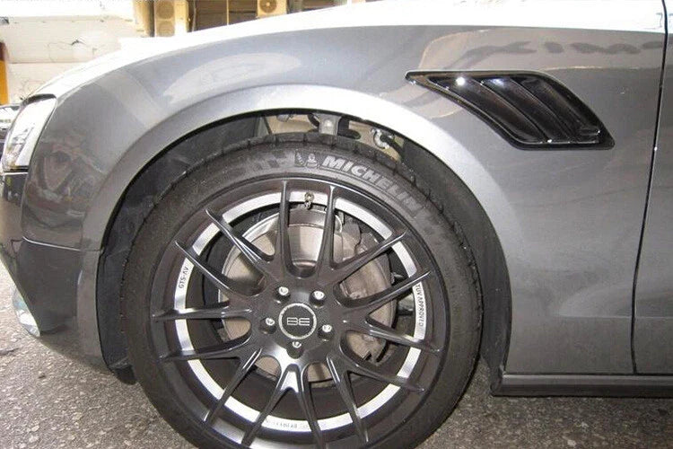 Audi A5 2009-2016 Real Carbon Fiber Side Fender Side Air Vent Cover Trim