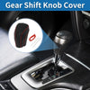 Toyota Camry (2018-2024) Black Red Faux Leather 1 Pc Gear Shift Knob Cover