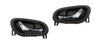 Nissan Navara NP300 D23 Inner Door Handle 2 x Black Chrome (2015-2023)