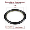 Honda Foreman Rubicon 500 TRX500FA TRX500FGA Front Brake Drum Seal (2001–2004)