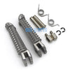 Yamaha YZF R6 Silver Front Footrest Pegs (1999-2020)