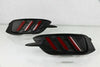 Honda Civic Sedan Rear Bumper Cover LED Fog Lights (2016-2018)