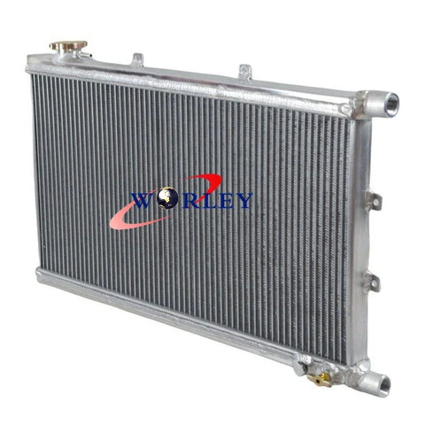 Aluminum Universal Radiator Heat Exchanger Water to Air Intercooler + Cap