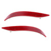 BMW Pair Rear Bumper Reflector Strips Left & Right