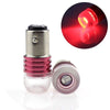 2x Strobe Flashing Red 1156 2357 LED Car Tail Brake Light Lamp Turn Signal Bulb