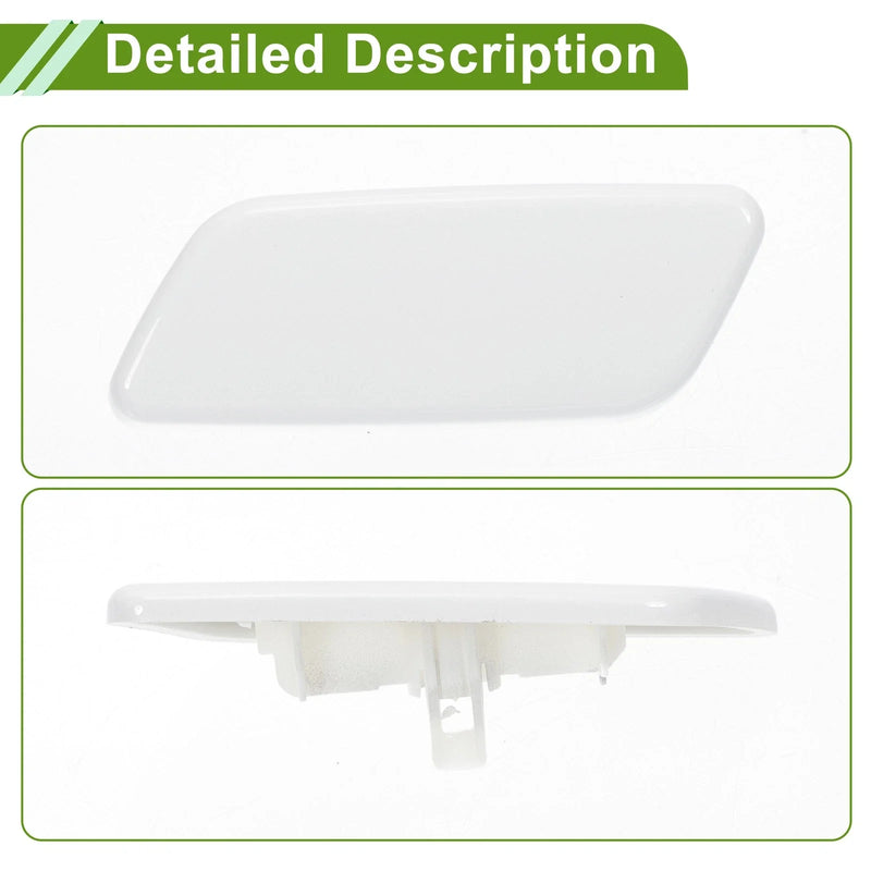 Toyota Prado (2012-2015) White Front Left Washer Nozzle Cover