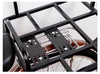 Food Delivery Box 80kg Loading Steel Tube Rear Grille Rack