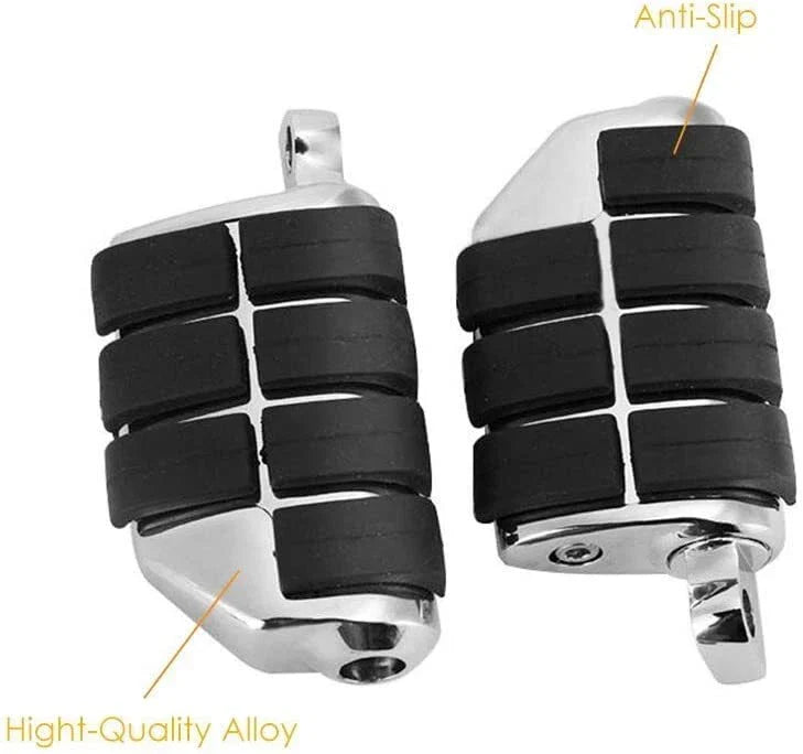 Harley Touring Chopper 1-1/4" Motorcycle Foot Pegs