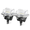 Mercedes Benz W204 W212 W221 White LED License Plate Lights (2008-2016)