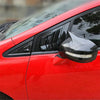 Honda Civic Carbon Fiber Black Front Window Scoop Louver Cover (2012-2015)
